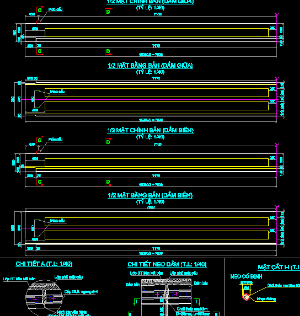 Bản vẽ chi tiết,Bản vẽ dầm,dầm 15 m