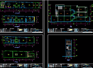 Bản vẽ kết cấu nhà phố 5x19m Gồm: 3 tầng, móng đơn