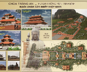 Bản vẽ Kiến trúc chùa bái đình huyện trường yên-Ninh bình