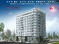 Bản vẽ kiến trúc chung cư Cao ốc căn hộ cao cấp Thiên Nam 10 tầng