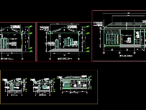 Bản vẽ kiến trúc đầy đủ chức năng sử dụng của Phòng Họp Hành cấp huyện