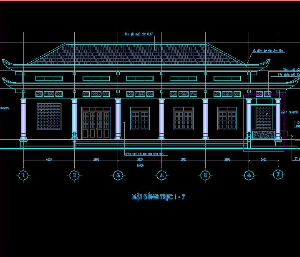 nhà văn hóa,kết cấu nhà văn hóa,kiến trúc nhà văn hóa,mẫu nhà văn hóa đẹp,nhà văn hóa mái 2 cấp bậc