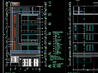 Bản vẽ,bản vẽ nhà phố,kiến trúc 4 tầng