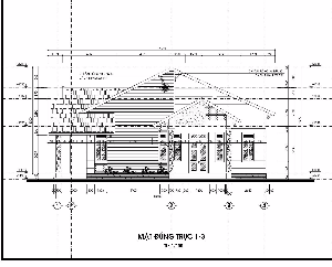 Bản vẽ Kiến trúc nhà cấp 4 (khoản 700 triệu)