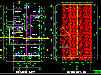 Bản vẽ kiến trúc nhà cấp 4 mái thái kích thước 10x20m