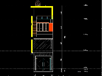 Bản vẽ kiến trúc nhà phố 4 tầng kích thước 4.2x11.8m