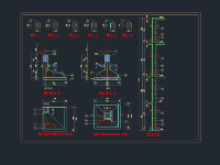 Bản vẽ kiến trúc nhà phố 5 tầng 3.7x11m (kiến trúc, 3d)