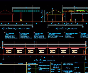 Bản vẽ kiến trúc trạm xăng Bình Hòa - vĩnh cửu - đồng nai