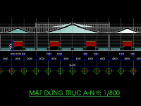 Bản vẽ xưởng sản xuất,Bản vẽ kiến trúc Nhà xưởng,xưởng sản xuất,Xưởng sửa chữa,Nhà bảo vệ,Nhà để xe