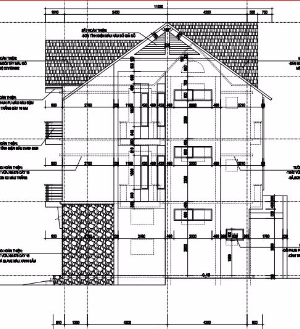 kết cấu biệt thự,kiến trúc biệt thự,biệt thự 3 tầng