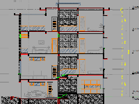 Bản vẽ nhà phố,nhà phố 4 tầng,nhà diện tích 10 x 15m