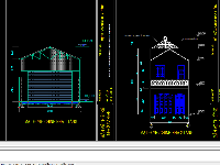 Bản vẽ nhà 1 tầng 3.5x18m mái tôn và 2 tầng 3.5x22m