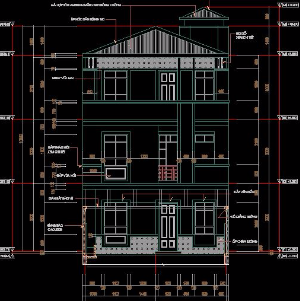 kiến trúc 3 tầng,Bản vẽ nhà phố,bản vẽ nhà 3 tầng đẹp,thiết kế mẫu nhà phố