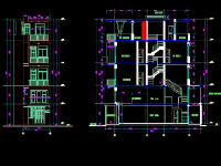 kiến trúc và kết cấu,kiến trúc 5 tầng,nhà 5 tầng,nhà xây trên đất méo,thiết kế nhà trên đất méo,bản vẽ nhà có đất méo