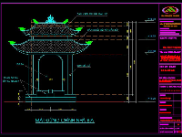 Bản vẽ nhà bia liệt sỹ (Full kiến trúc + kết cấu)