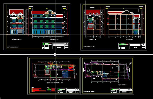 Bản vẽ nhà biệt thự 10x20m