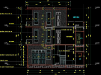 Bản vẽ nhà biệt thự 3 tầng hiện đại kt 8.9x10.4m đầy đủ (kiến trúc và kết cấu)