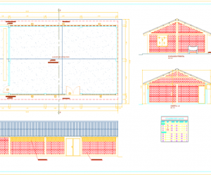 Bản vẽ chi tiết,nhà kho,cad nhà kho