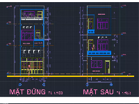 3 tầng,Nhà ở gia đình,4x15.4m,3 tầng 4x15.4m