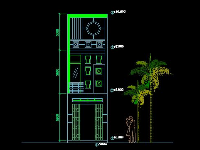 nhà 3 tầng,nhà kích thước 4 x 20m,nhà kích thước 10 x 20m,nhà kích thước 7 x 20m