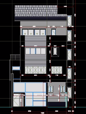 Bản vẽ,Nhà phố,Bản vẽ nhà phố,Bản vẽ autocad