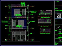 Bản vẽ nhà phố 3 tầng,nhà phố 3 tầng,bản vẽ nhà phố