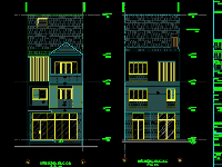 nhà phố 3 tầng KT 6.5 x 17m,bản vẽ nhà phố 3 tầng 6.5x17m,thiết kế nhà phố 3 tầng,bản vẽ nhà phố 3 tầng đẹp