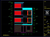 Bản vẽ nhà phố 3.5 tầng kích thước 8.3x12.8m full kiến trúc, kết cấu