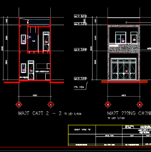 Bản vẽ nhà phố 4.2x14m đầy đủ KT+ KC+ Điên + Nước