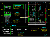 Bản vẽ nhà phố,Bản vẽ nhà phố 4x9.6m,bản vẽ autocad nhà phố 3 tầng,nhà phố 3 tầng,cad nhà phố 3 tầng