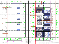 Bản vẽ nhà phố 5 tầng kích thước 4x15m hoàn chỉnh kiến trúc và kết cấu