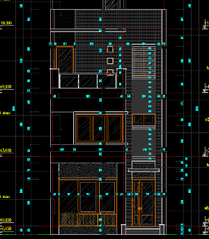 Bản vẽ Nhà phố 6x15m Full