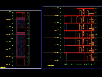 bản vẽ nhà phố KT 4x12.6m,Bản vẽ nhà phố 7 tầng KT 4x12.6m full,Bản vẽ nhà phố 7 tầng
