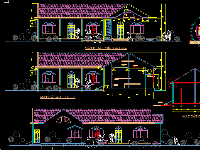 Bản vẽ nhà thờ Autocad chi tiết