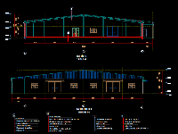 Bản vẽ nhà xưởng 35x52m khung thép