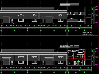 Bản vẽ nhà xưởng hai tầng và văn phòng làm việc
