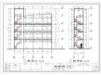 Bản vẽ nhà yến 5 tầng 4x16m FULL + có khung tên chuẩn (kiến trúc+ ...