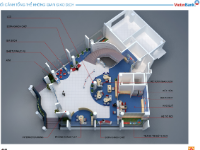 Bản vẽ nội thất Viettinbank chi nhánh Quảng Ninh - Full autocad, ảnh 3D