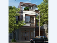 Bản vẽ Phương án thiết kế nhà phố 2.5 tầng KT 4.6x17.5m (có file sketchup)