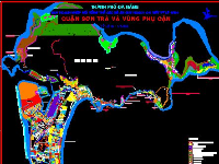 Bản vẽ quy hoạch chi tiết quận Sơn Trà - Đà Nẵng