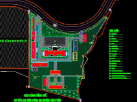 Bản vẽ Quy hoạch hạ tầng trại tạm giam