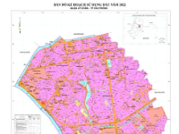 Bản vẽ quy hoạch sử dụng đất quận Lê Chân - Hải Phòng