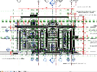 Bản vẽ Revit Biệt thự 2 tầng 10x15m tân cổ điển