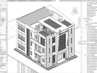 Bản vẽ Revit chi nhánh hệ thống điện lực
