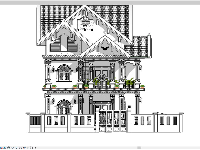 revit biệt thự 2 tầng,bản vẽ revit biệt thự,mẫu revit biệt thự 2 tầng,Thiết kế revit biệt thự 2 tầng,Revit biệt thự 2 tầng 8.3x12.2m