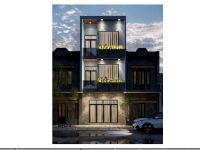 Bản vẽ revit nhà phố 3 tầng kích thước 5x9.1m