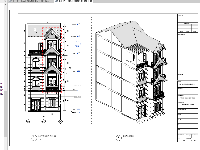 Bản vẽ REVIT nhà phố 4 tầng 6.4x13m đầy đủ kiến trúc - Phối cảnh 3D view
