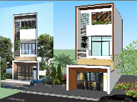 file sketchup nhà phố,model sketchup nhà phố 3 tầng,sketchup nhà phố 3 tầng,Su nhà phố 3 tầng,File su nhà phố 3 tầng,sketchup 20021 nhà phố