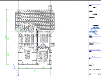 Bản vẽ sơ bộ biệt thự 2.5 tầng kích thước 8.46X12.06 m