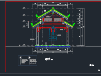 công trình tháp chuông,file cad tháp chuông,tháp chuông file cad